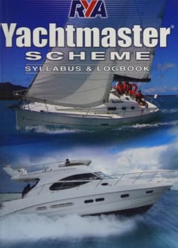 Обложка логбука G158 RYA Yachtmaster — паспорт яхтсмена